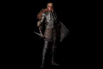 do realistic 3d metahuman character for music and game video