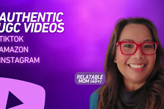create ugc video ads for tiktok, amazon and social media
