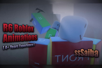 create roblox r6 animations for your game