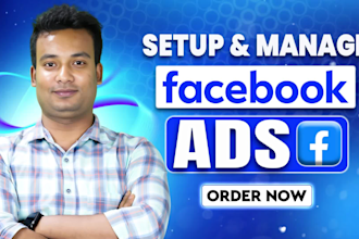 setup and manage meta ads marketing campaigns meta ads manager and facebook ads