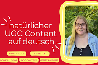 be your german ugc creator