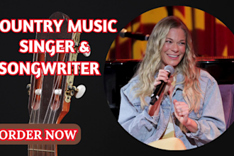 be your soulful country music singer songwriter and music producer