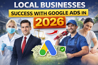 create and manage google ads campaigns for local business