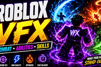 create stunning roblox vfx for combat, abilities, and anime games