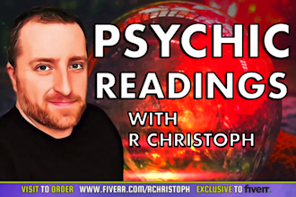 give a psychic reading on video in 24h
