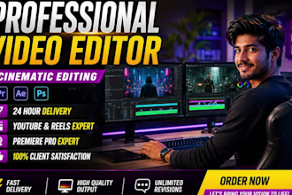 professionally edit youtube shorts, instagram reels and tiktoks