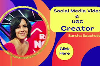 be your italian ugc creator for high converting ads