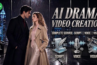 create viral ai korean drama videos for youtube
