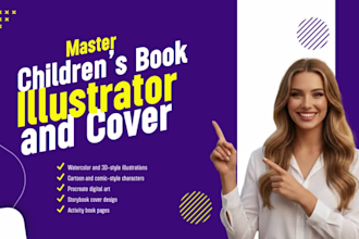 create consistent ai childrens book illustrations