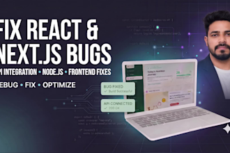 fix complex react nextjs and node API bugs