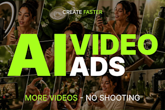 create ai video ad creatives for ecommerce and facebook ads
