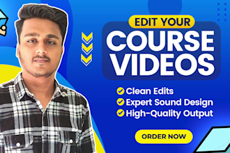 edit your online course videos professionally