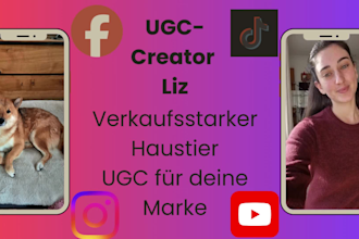verkaufsstarken haustier ugc für ihre marke erstellen