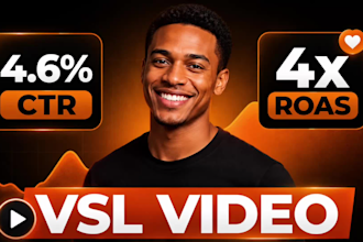 vsl video editor and creative strategist for high converting meta ads and ugc