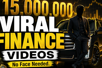 create monetizable faceless finance video for faceless channel