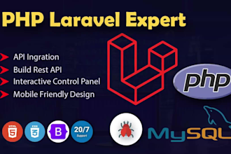 build multivendor ecommerce marketplace with PHP, laravel, and mysql