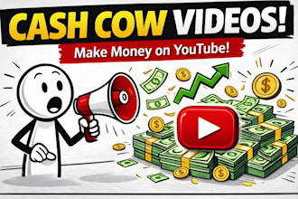 create engaging cash cow youtube automation videos