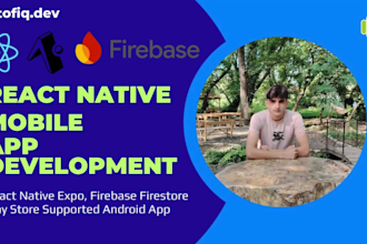 create full react native expo android full app