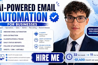 build an ai lead follow up system to qualify and organize inquiries