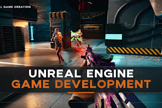 do unreal engine game development, develop unreal engine game, ue5 blueprints