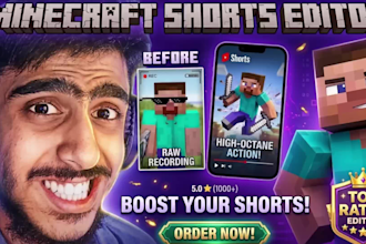 edit viral gaming shorts and tiktok reels