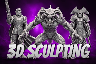 sculpt 3d sculpting for printing, modeling 3d printing