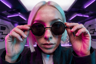 do stunning ai music video , ai anime music video and conceptual art