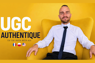 create native french ugc videos and ads