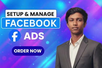 setup and manage facebook ads campaigns for advertising