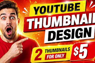design best youtube thumbnail for business, finance, trading, vlogs
