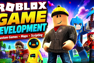 do roblox full game creation, roblox scripter, roblox game developer