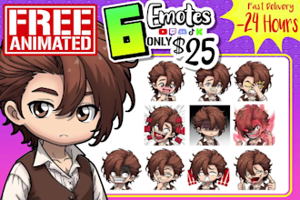 custom twitch emotes, discord emoji, youtube animated emotes