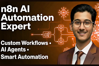develop your custom n8n ai agent automation workflow