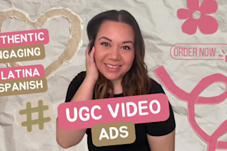 be your spanish speaking ugc creator for social ads