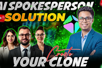 create ai spokesperson video for elearning course or brand