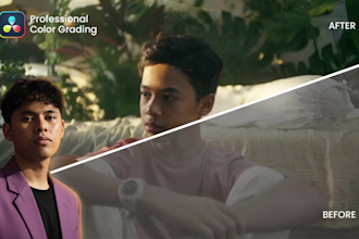 do professional color grading pro with davinci resolve