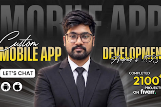 build mobile app development android app ios app creation flutter app developer