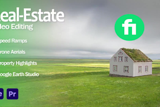 create professional real estate property video editing with callouts titles