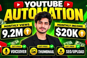 edit faceless youtube videos, faceless channel video editing