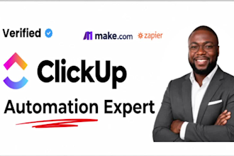 build and automate your clickup system and workflows