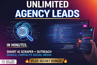 provide google maps lead scraper for unlimited business leads