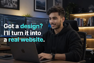 convert psd,xd,png,jpg,image,figma to HTML