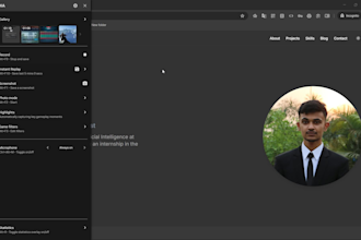 make a personal website