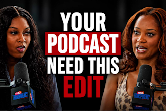 edit your podcast episodes, create trailers, sizzle reels and mix audio