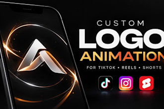 create logo animation for your tiktok, shorts and reels
