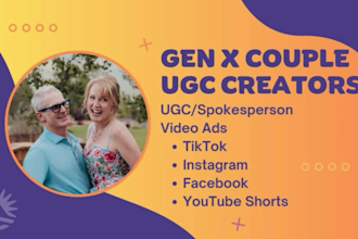 create married couple ugc videos for tiktok, facebook, and instagram
