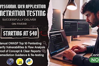 perform web application penetration testing