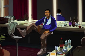 2d character music video animation,2d cartoon animation, 2d animated music video