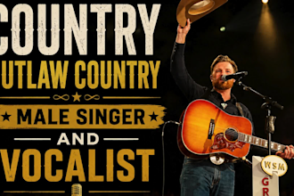 produce country outlaw country male singer and vocalist