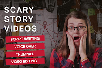 create horror video and scary stories like mr nightmare